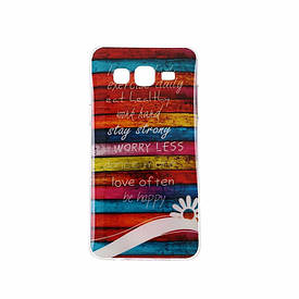 Чохол для Samsung Galaxy J510/J5 - 2016 з картинкою Be Happy