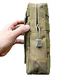 Підсумок утилітарний армійський вертикальний сумка тактична поясна на пояс під бк код 6093, фото 4