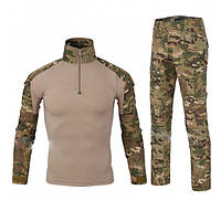 Військово тактична униформа камуфляж-мультикам 2XL