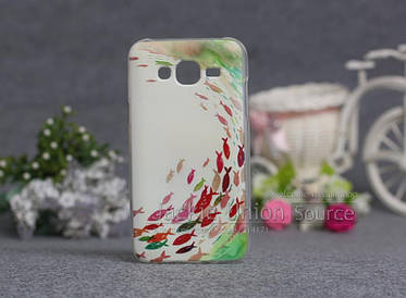 Чохол для Samsung Galaxy J510/J5 - 2016 з картинкою Хвиля з риб