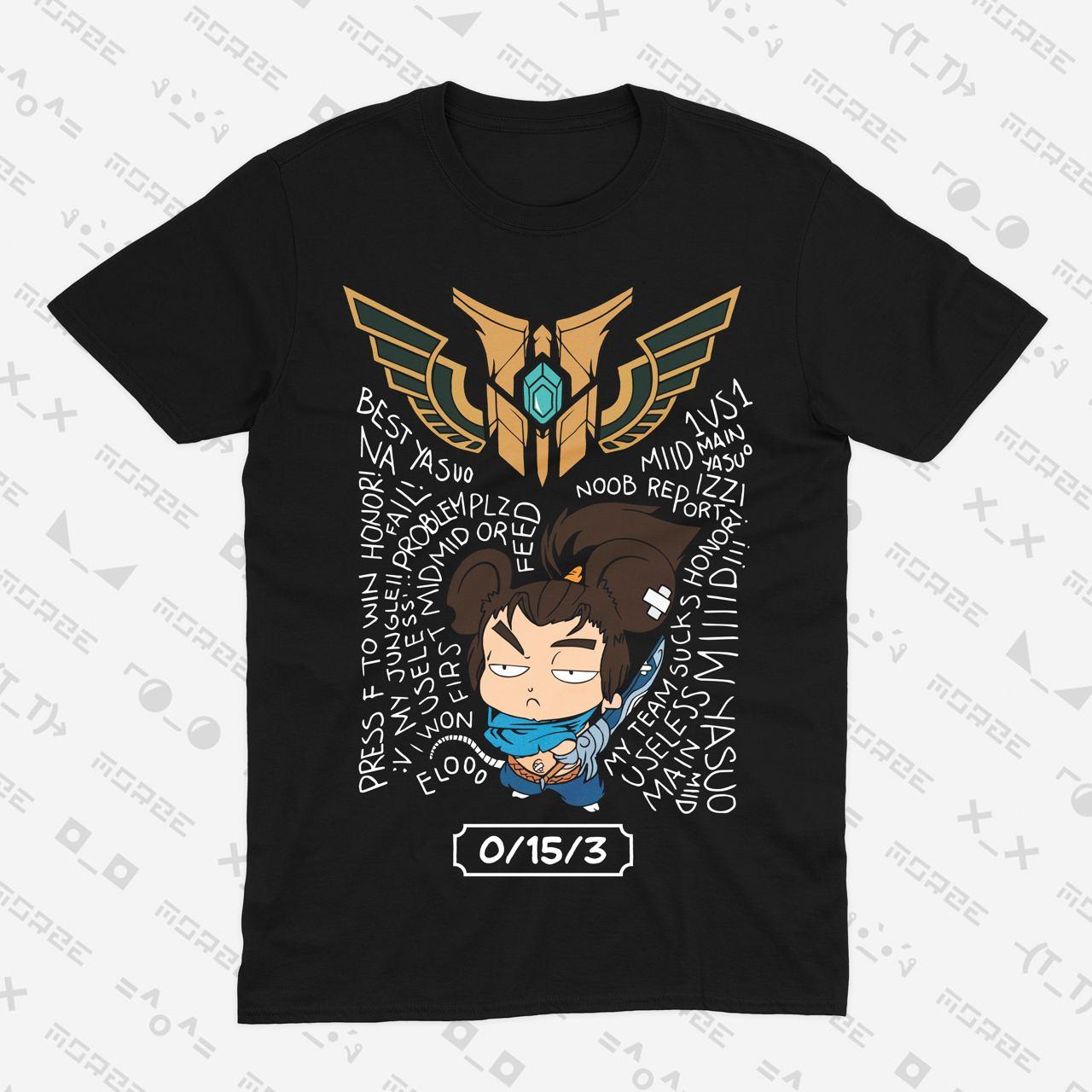 Футболка чорна Morze League of Legends  V1, фото 1