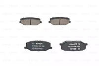 Тормозные колодки для дисков, SUZUKI BOSCH (0986460935)