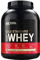 Протеин Optimum Nutrition 100% Whey Gold Standard 2.26 кг VANILLA ICE CREAM (Вкус: Ванильное мороженое)