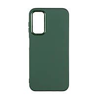 Чехол Silicone Cover Metal frame AA Samsung Galaxy A14 4G/5G Army green