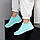Літні текстильні еластичні кросівки м'ятні колір на вибір, фото 4
