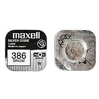 Батарейка Maxell таблетка SR386 43W 1шт уп TV, код: 8328161