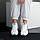 Білі текстильні кросівки з бузковими вставками - комфорт протягом дня, фото 8