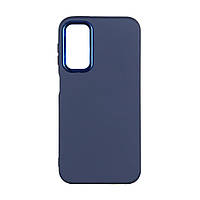 Чехол Silicone Cover Metal frame AA Samsung Galaxy A34 5G Dark blue