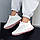 Білі текстильні кросівки з рожевими вставками - комфорт протягом дня, фото 5