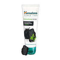 Скраб для обличчя Himalaya Herbals Детокс-скраб для вмивання з вугіллям і зеленим чаєм 75 мл (6291107221793)