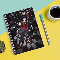 Скетчбук Sketchbook блокнот для рисования с принтом Kakegurui Compulsive Gambler Безумный аза TV, код: 8301525