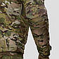 Комплект військової форми. Зимова куртка + штани з наколінниками UATAC Multicam Original XS, фото 6