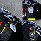 Спортивні шорти UA з тайтсами чоловічі для тренувань Шорти сірі для спортзалу бігу якісні лого рефлектив, фото 9