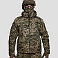 Комплект військової форми. Зимова куртка + штани з наколінниками UATAC Pixel S, фото 3