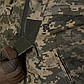 Комплект військової форми. Зимова куртка + штани з наколінниками UATAC Pixel S, фото 9