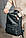 Рюкзак чоловічий міський чорний, молодіжний рюкзак, спортивний рюкзак для чоловіків, фото 6