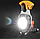 Акумуляторний LED-ліхтарик з Type-C (7 режимів, прикурювач, карабін, ніж, викрутка, свисток, відкривачка), фото 4