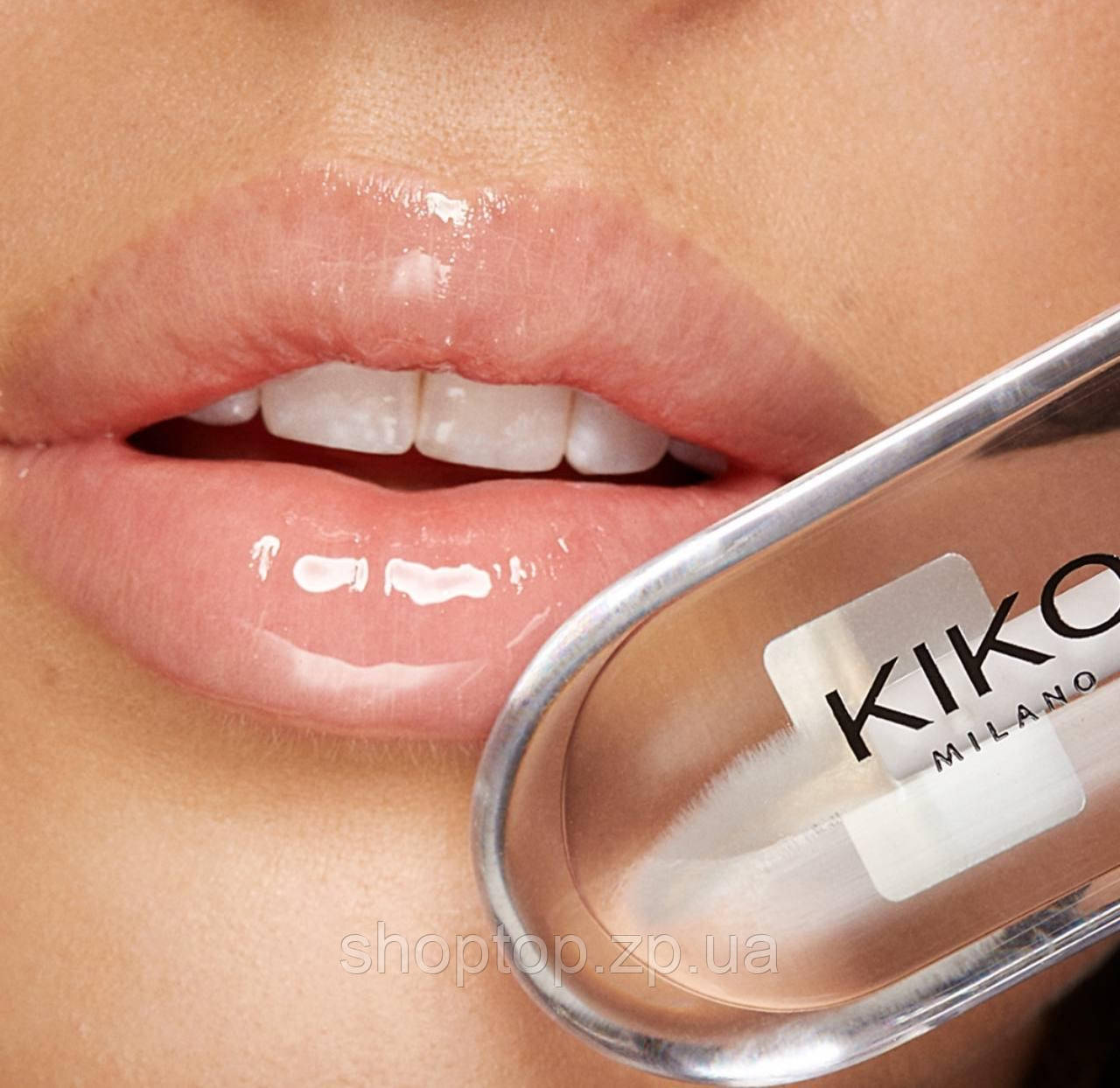 Блиск для губ Кіко 3D Hydra Lipgloss 01 6,5 мл, фото 1