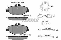 2374303 TEXTAR Тормозные колодки для дисков