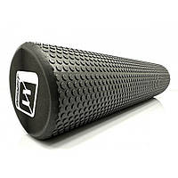 Массажный ролик Foam Roller EasyFit EF-2032-BK 60 см, Черный, Vse-detyam