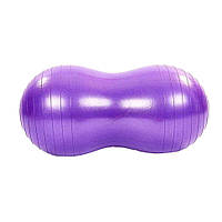 Мяч для фитнеса Peanut EasyFit EF-3022-V 45х90 см, фиолетовый, Vse-detyam