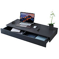 Компьютерный стол навесной DiPortes Кс-11 Портленд Антрацит Антрацит (100 17 42) FE, код: 7917196