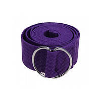 Ремень для йоги EasyFit EF-1830-V, Фиолетовый, Vse-detyam