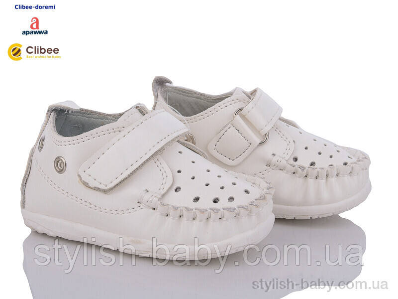Дитяче взуття гуртом. Дитячі пінетки 2023 бренда Clibee — Doremi (рр. з 16 по 19)