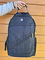 Міські та спортивні чоловічі рюкзаки Swissgear, водонепроникний міський стильний рюкзак для ноутбука 17"