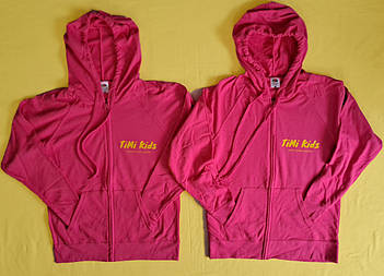 Розовая худи под нанечсение 