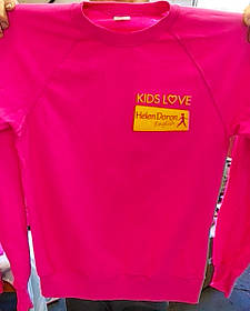 Розовый свиншот с принтом