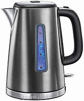 Беспроводной электрический чайник Russell Hobbs Luna Grey из нержавеющей стали Б\У