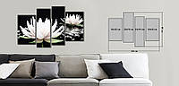 Модульная картина Декор Карпаты Vip Collection 120х80 см (VIP-M4-436) TV, код: 979006