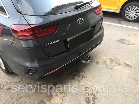 Фаркоп Kia Ceed SW 2018- (Кіа Сід CD універсал) без підрізу бампера, фото 1