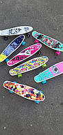 Пенни борд (Penny board) ,скейт ,скейтборд со светящимися колесами