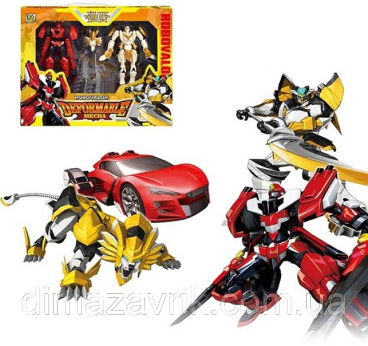 Трансформери YZ-166 Роботи 15 см Машина та Монстр, у коробці 31х24х7 см, фото 1