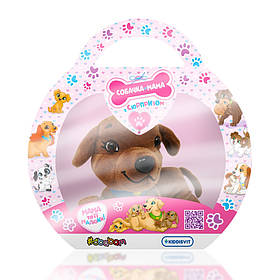 М'яка колекційна іграшка Собачка Мама Лабрадор #sbabam 67/CN-2020-6 з сюрпризом, Toyman