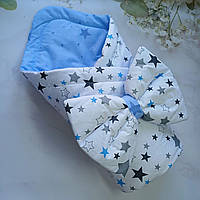 Детский конверт для новорожденных мальчику Конверт на выписку Конверт новорожденным Одеяло