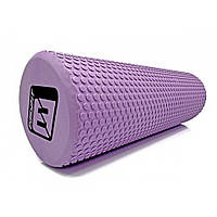 Массажный ролик Foam Roller EasyFit EF-2030-V 45 см, Фиолетовый, Toyman