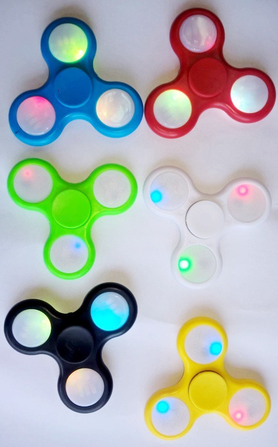 Спінер Світиться Fidget Spinner крутилка FS0107 - фото 2 - id-p561905904