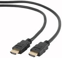 Кабель Cablexpert (CC-HDMI4-15M) HDMI-HDMI V.1.4, вилка вилка 15м Black polibag PS, код: 6823396