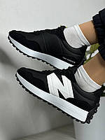 New balance 327 черно белые кроссовки Нью Беланс 327 черные белые black white New balance 327 стильные