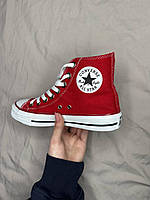Кеди високі Converse all star жіночі Кеди високі червоні зручні Кросівки та кеди Converse 36-40 стильно