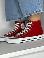 Кеды Converse Красные высокие Женские Converse All Star Low Конверсы женские 36,37,38,39,40 удобно