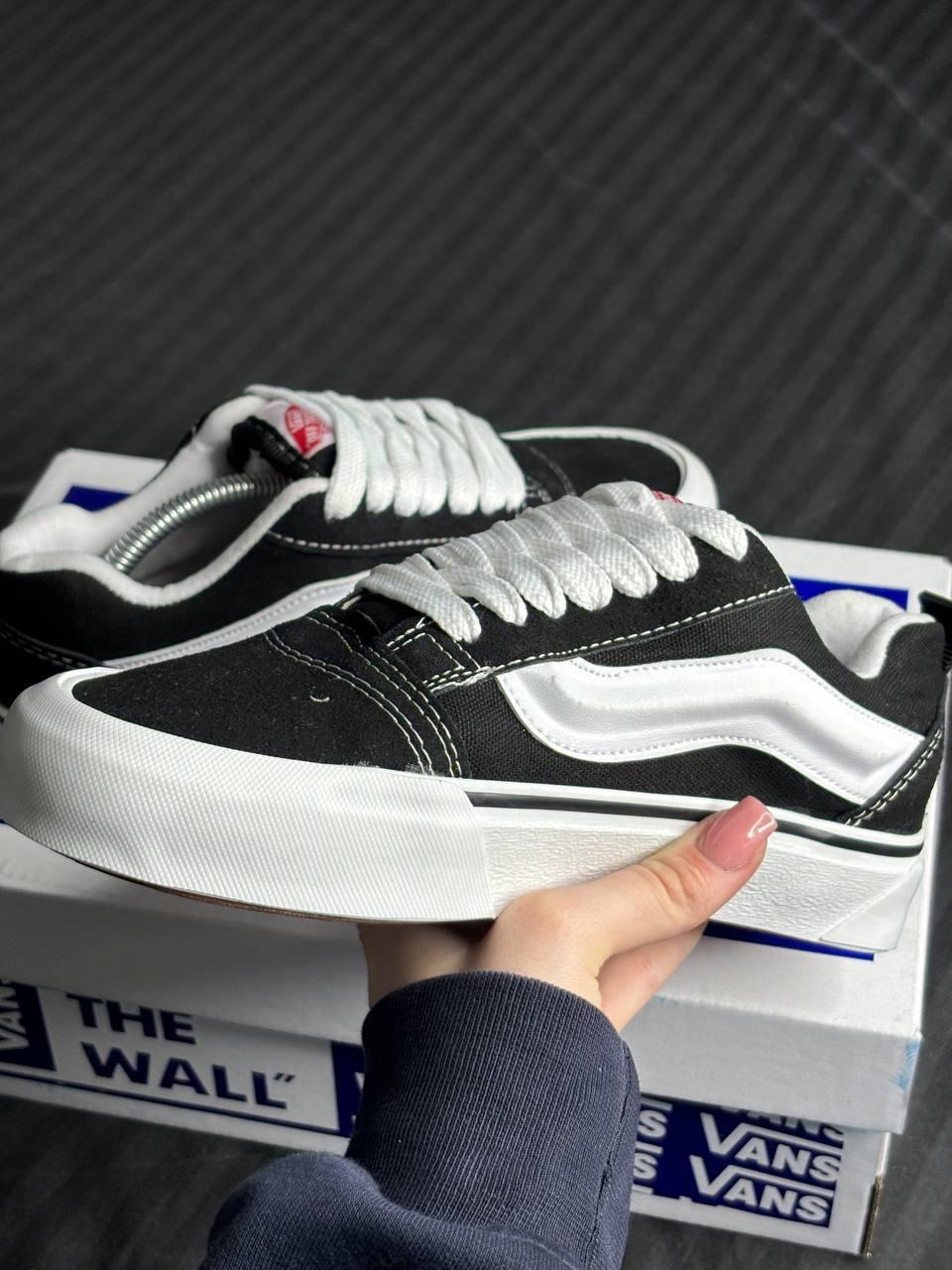 Кеди Vans Old Skool KNU низкие удобные вансы черные классические Ванси ...