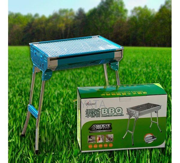 Переносний мангал із решіткою BARBECUE TRAY 882 CA-11, фото 1