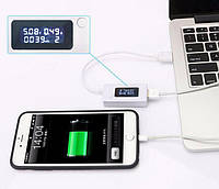 USB тестер зарядки KCX-017 меряет емкость батареи V, A счетчик емкости