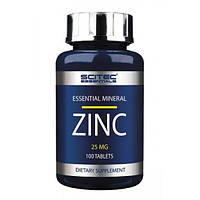 Микроэлемент Цинк для спорта Scitec Nutrition Zinc 25 mg 100 Tabs IN, код: 7520245