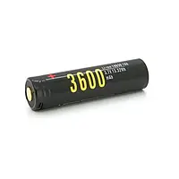 Аккумулятор Soshine 18650 Li-Ion 3600mAh microUSB Black (18650USB/3600)