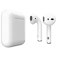 Наушники беспроводные Apple AirPods 2 Белый, наушники вкладыши с магнитным кейсом для зарядки